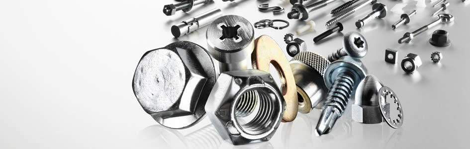 A selection of fasteners