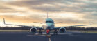 Airplane on Airport Runway at Sunset in Tasmania -- corrosion-resistant fasteners